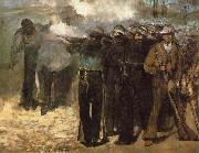 Edouard Manet The Execution of Emperor Maximilian, oil on canvas